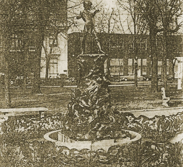 Neglected Peter Pan Statue, 1960